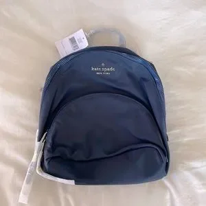 kate spade | Bags | Kate Spade Medium Backpack Nightcap Blue  display picture 3